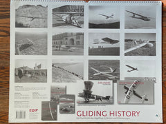 German Gliding History Calendar, month Pictures