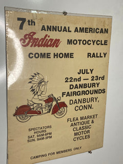 A 1970's Indian Motocycle Rally,  Come Home Rally.